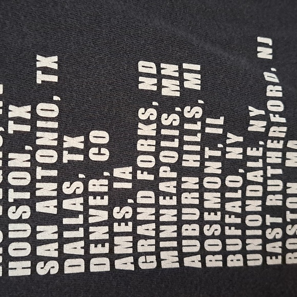 Vintage N’Sync Celebrity Tour 2002 Tour Tshirt Made In USA Size L Band Tshirt - Picture 10 of 11